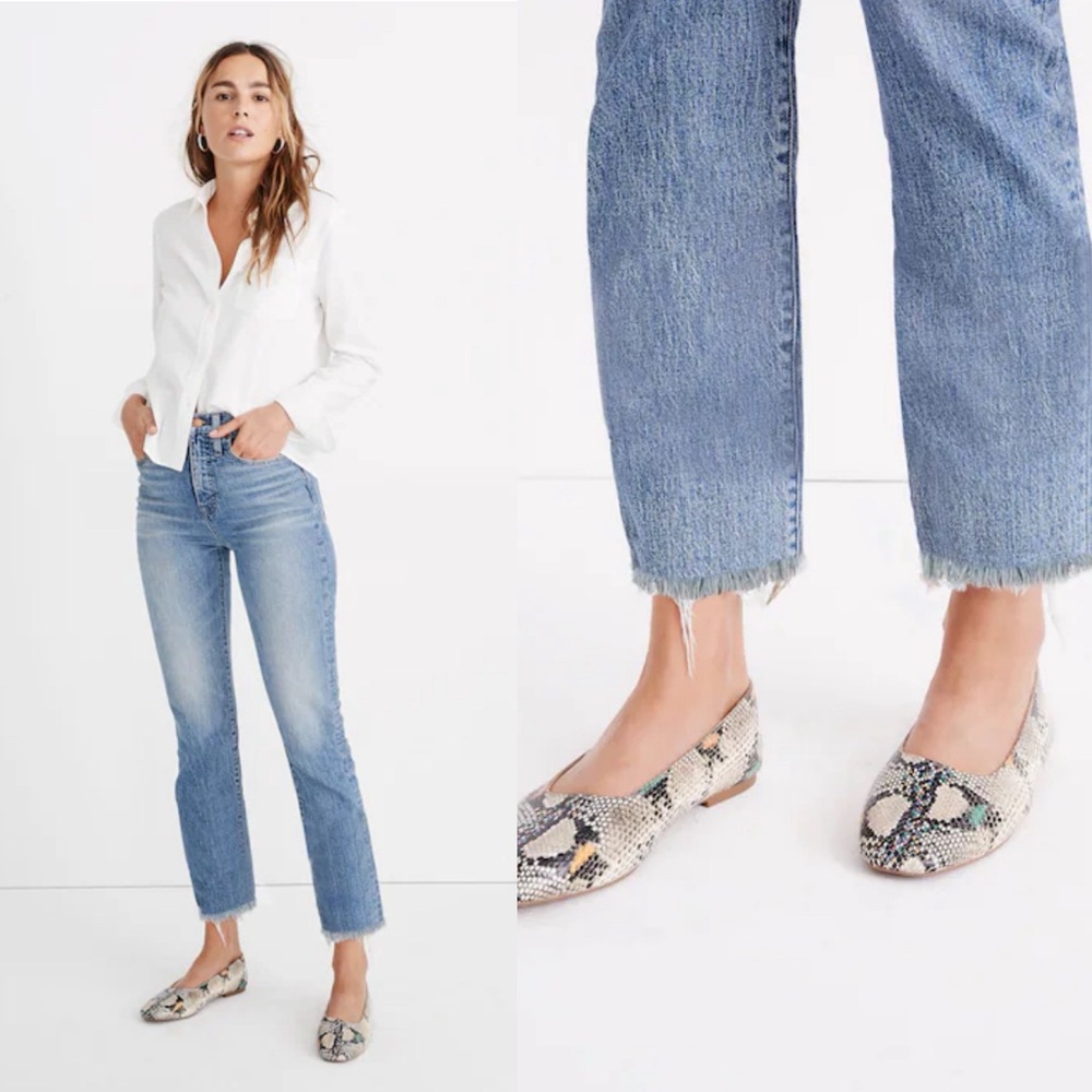 Madewell Women's High Rise Jeans - Classic Blue - Picture 2 of 13